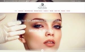 Homepage design